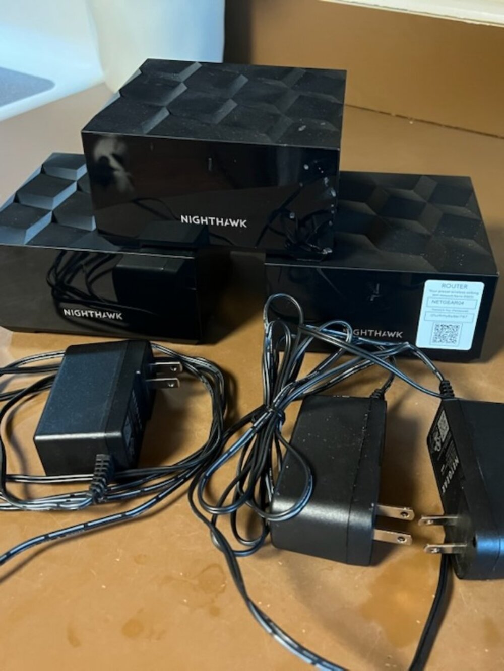 NETGEAR Nighthawk Mesh WiFi 6 System (MS60 series) with 1 router + 2 satellites